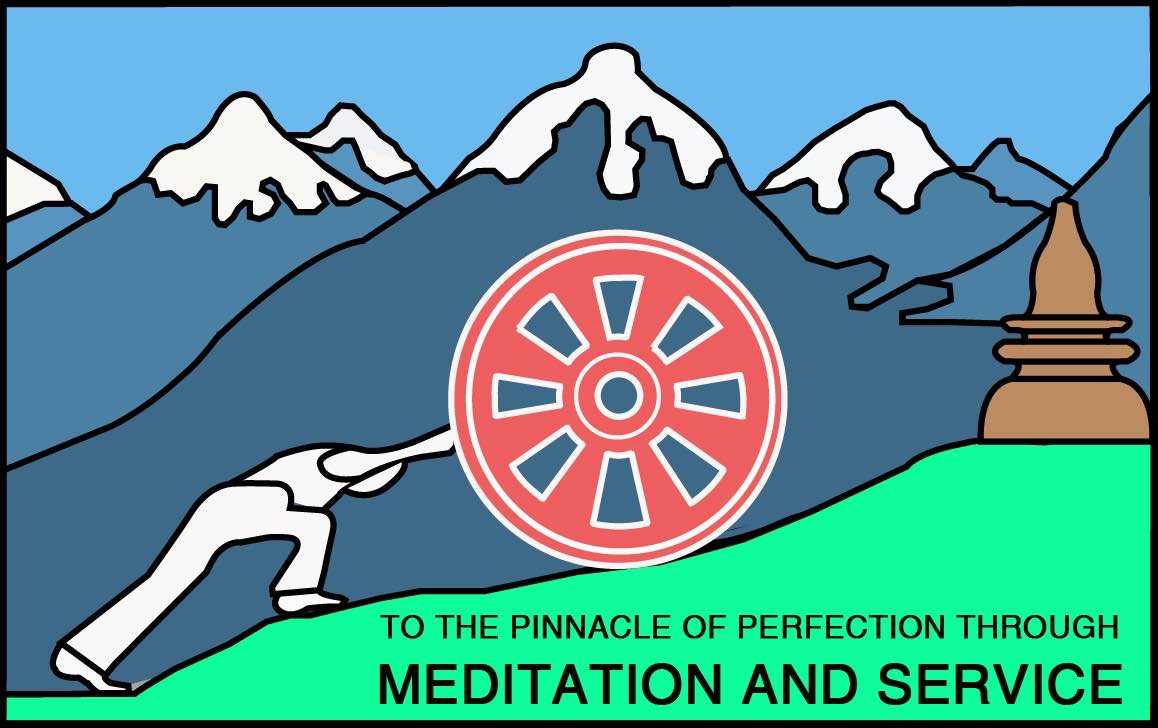 MAHABODHI INTERNATIONAL MEDITATION CENTRE, LEH LADAKH logo