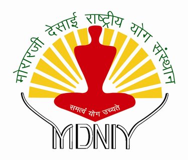 Morarji Desai National Institute of Yoga logo